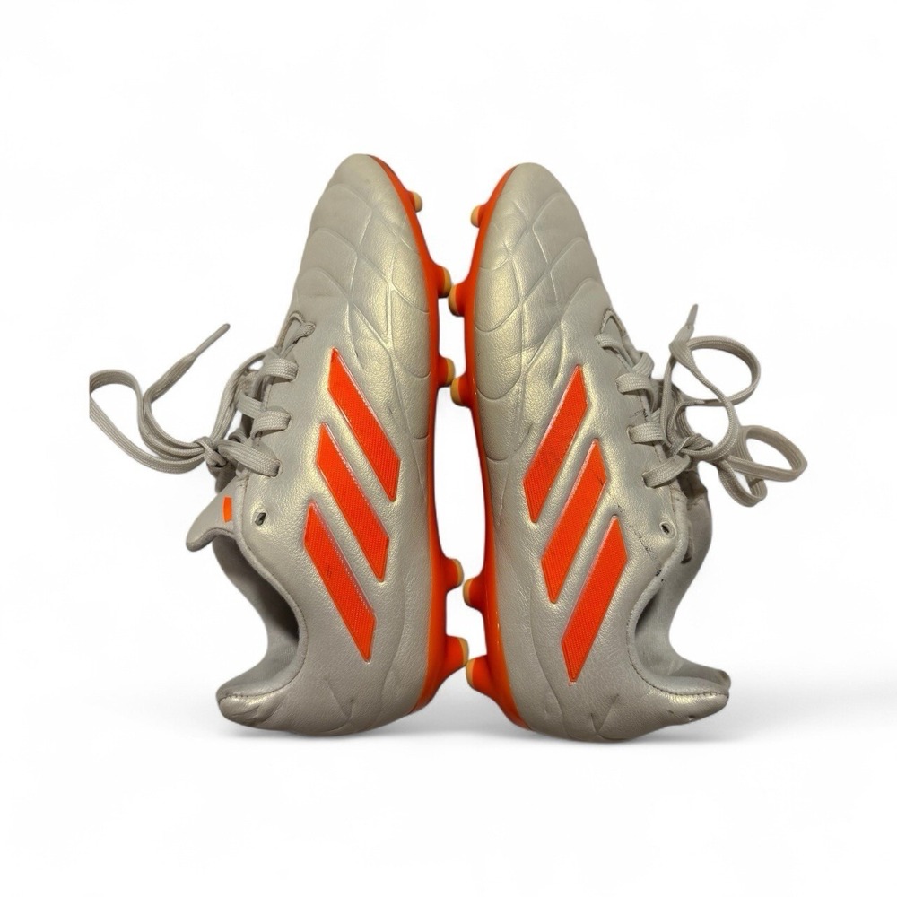 Adidas Copa Pure Soccer‎ Iridescent White Cleats Shoes Youth Size 1 Unisex